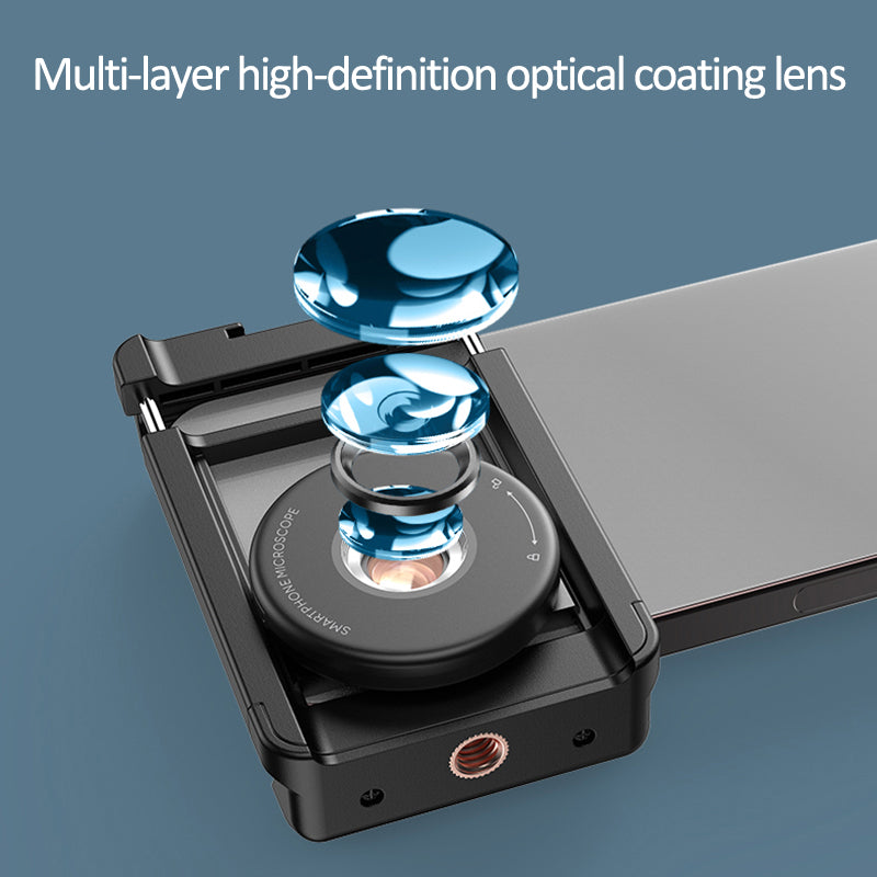 APEXEL MS009 Phone Microscope LED Light Design Microscope Magnifier with Telescopic Cell Phone Clip APEXEL MS009 Phone Microscope LED Light Design Microscope Magnifier with Telescopic Cell Phone Clip